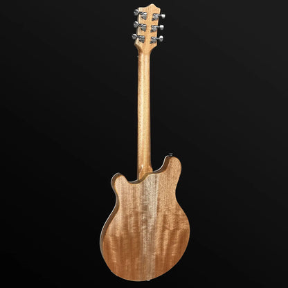 Pratley AP92 Double Cut Solid Body Electric Guitar - Transparent Midnight Black [PRAP92-TMB] — view 2