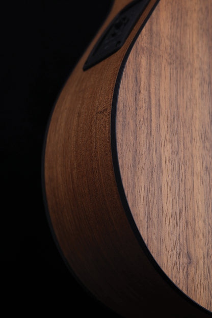 Pratley Classic Series Concert Acoustic Guitar - Solid Blackwood Top & B/S, Queensland Maple Neck, AA Grade Teak Fretboard, Satin Nitrocellulose Finis — view 5