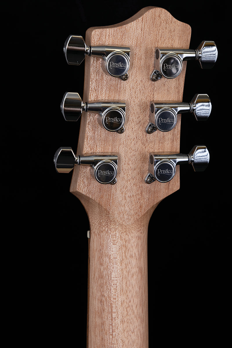Pratley Classic Series Concert Model Acoustic Guitar - Solid Spruce Top, Solid Australian Blackwood Back & Sides, Premium Features, PRC-SE-BWS — view 3
