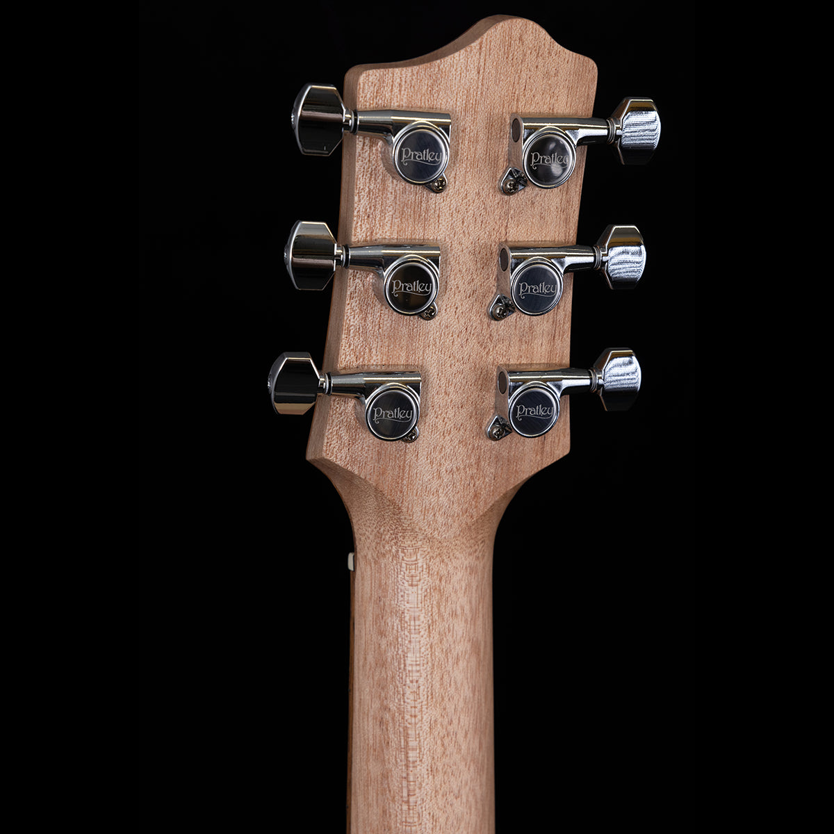Pratley Classic Series Concert Acoustic Guitar - Solid Queensland Fig Top & B/S, AA Grade Teak Fretboard, Queensland Maple Neck, PRC-SE-FF — view 4
