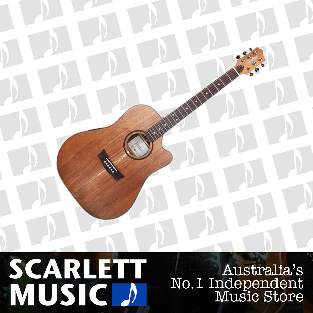 Pratley Classic Series Dreadnought Cutaway Model All Solid Blackwood — view 2