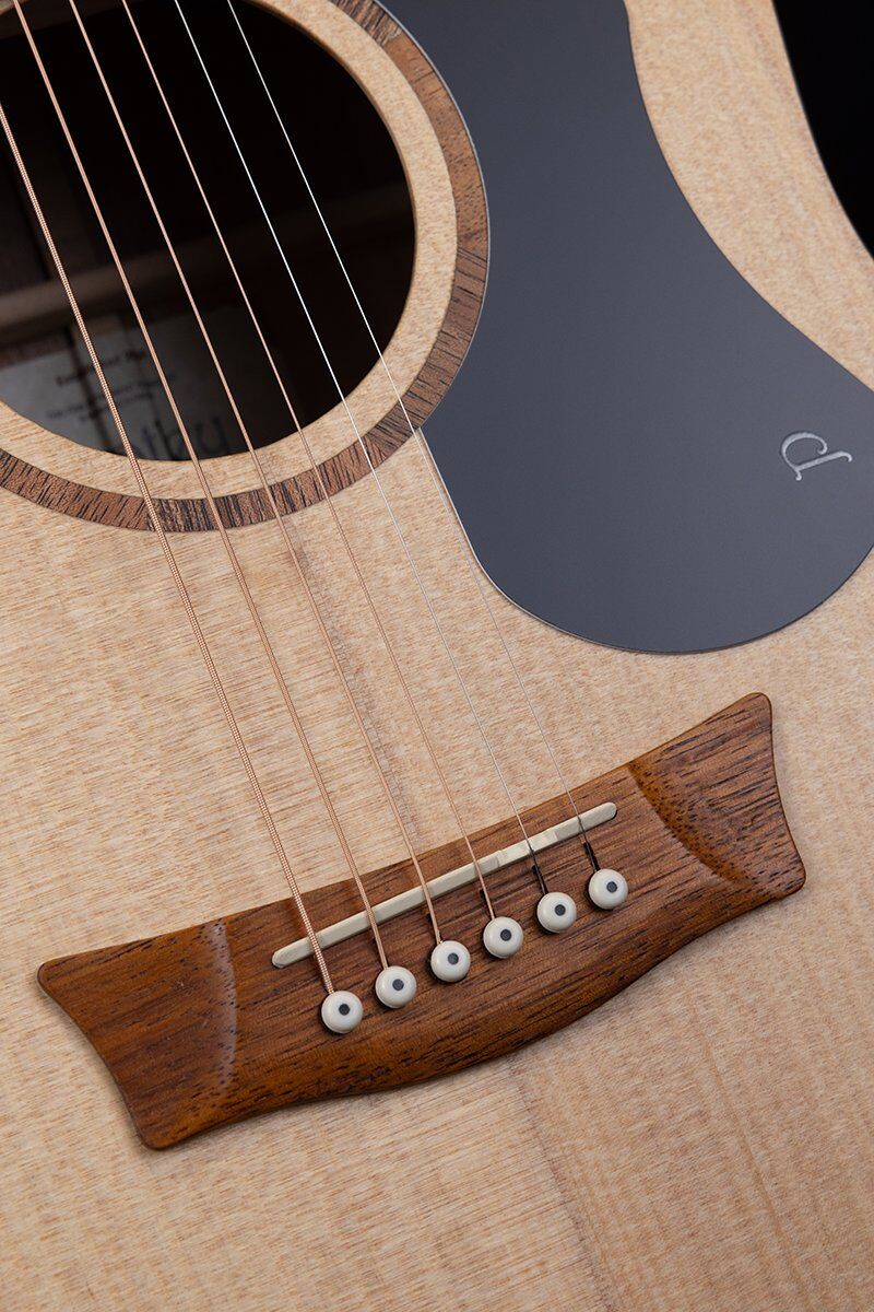 Pratley Classic Dreadnought Cutaway Guitar - Solid Bunya Top, Maple Back & Sides — view 5