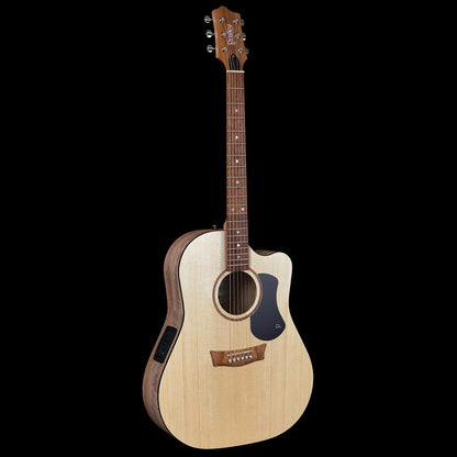 Pratley Classic Series Dreadnought Cutaway Acoustic Guitar Solid Spruce Top Solid Maple B/S PRD-SCE-MS