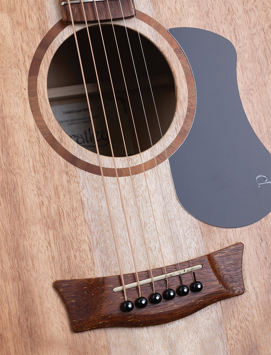 Pratley Classic Series Dreadnought Acoustic Guitar - Solid Maple Top & B/S, Queensland Teak Fretboard, L.R. Baggs StagePro Pickup, Premium Case Includ — view 4