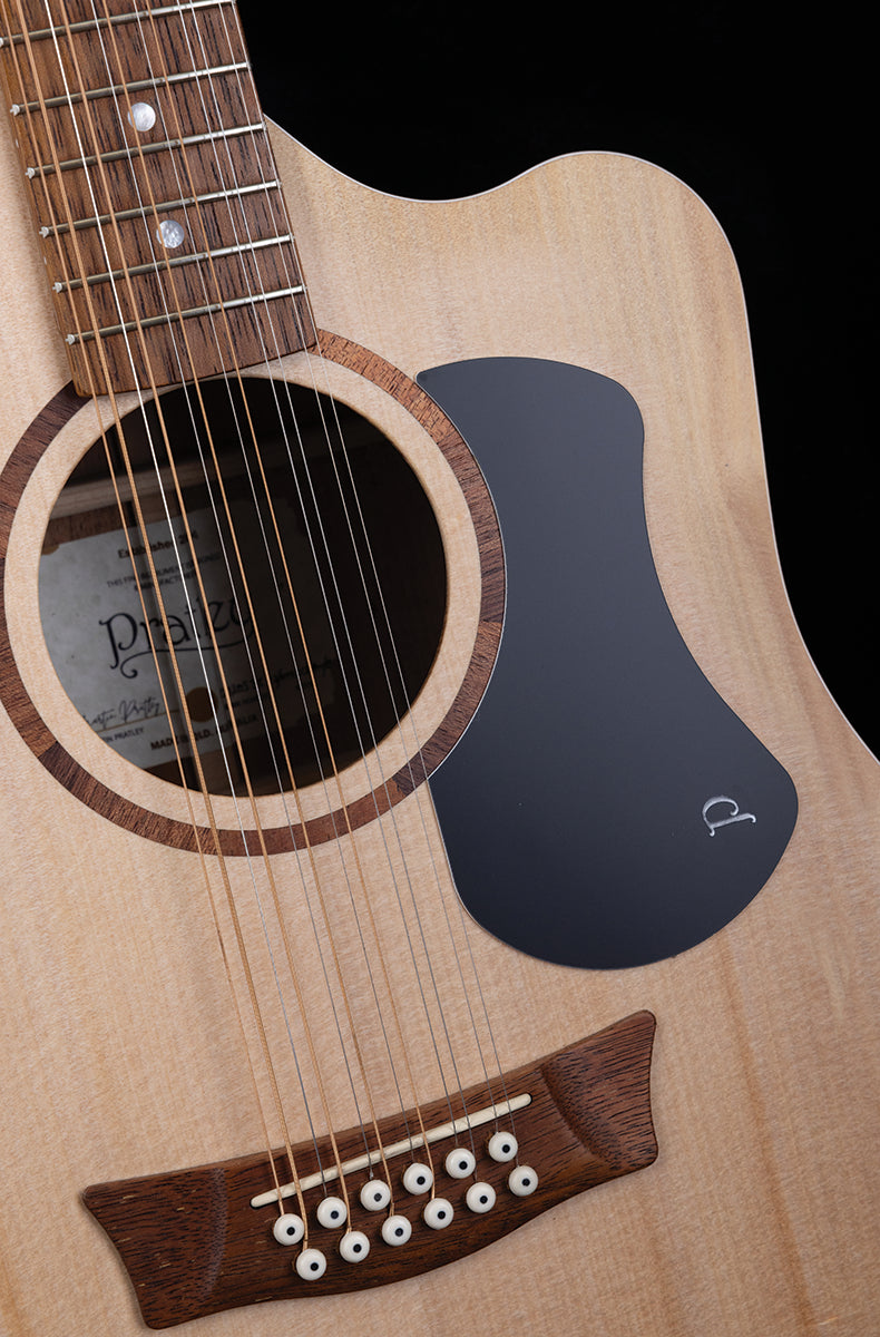 Pratley Classic Series Dreadnought Cutaway 12 String Acoustic Guitar - Solid Bunya Top, Solid Blackwood Back & Sides, Premium Case Included — view 5