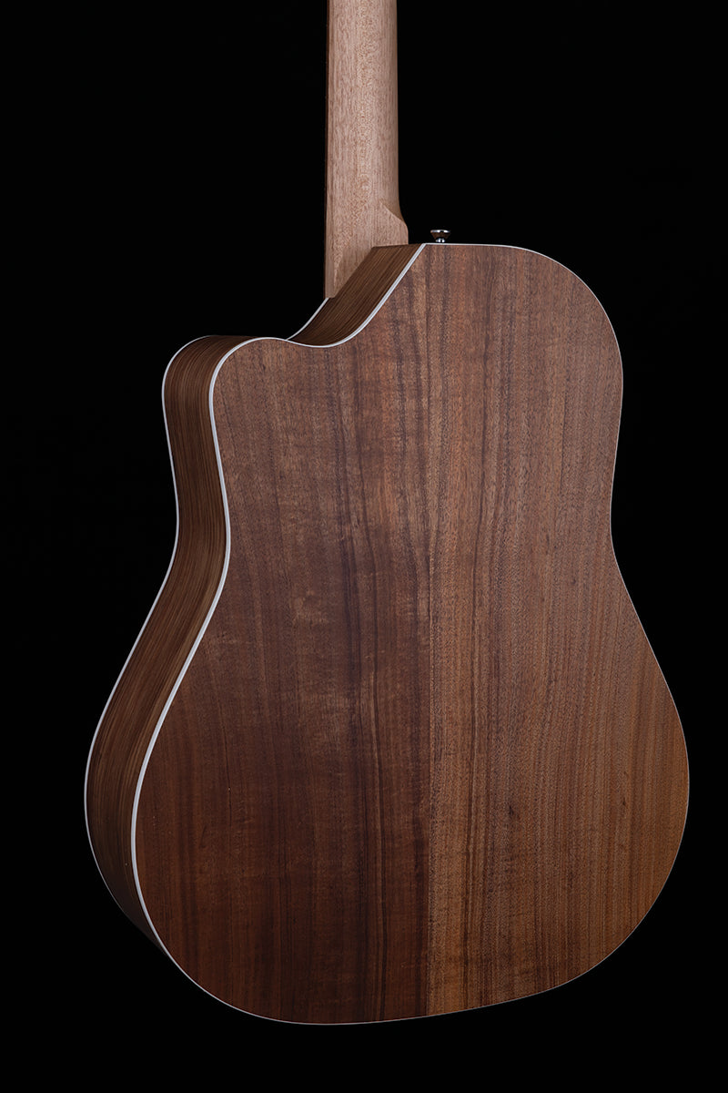 Pratley Classic Series Dreadnought Cutaway 12 String Acoustic Guitar - Solid Bunya Top, Solid Blackwood Back & Sides, Premium Case Included — view 2