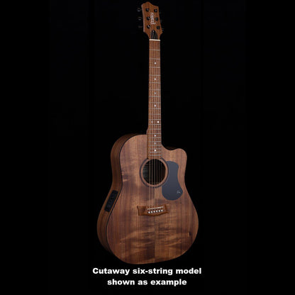 Pratley Classic Series Dreadnought 12 String Guitar - Solid Blackwood Top/B&S