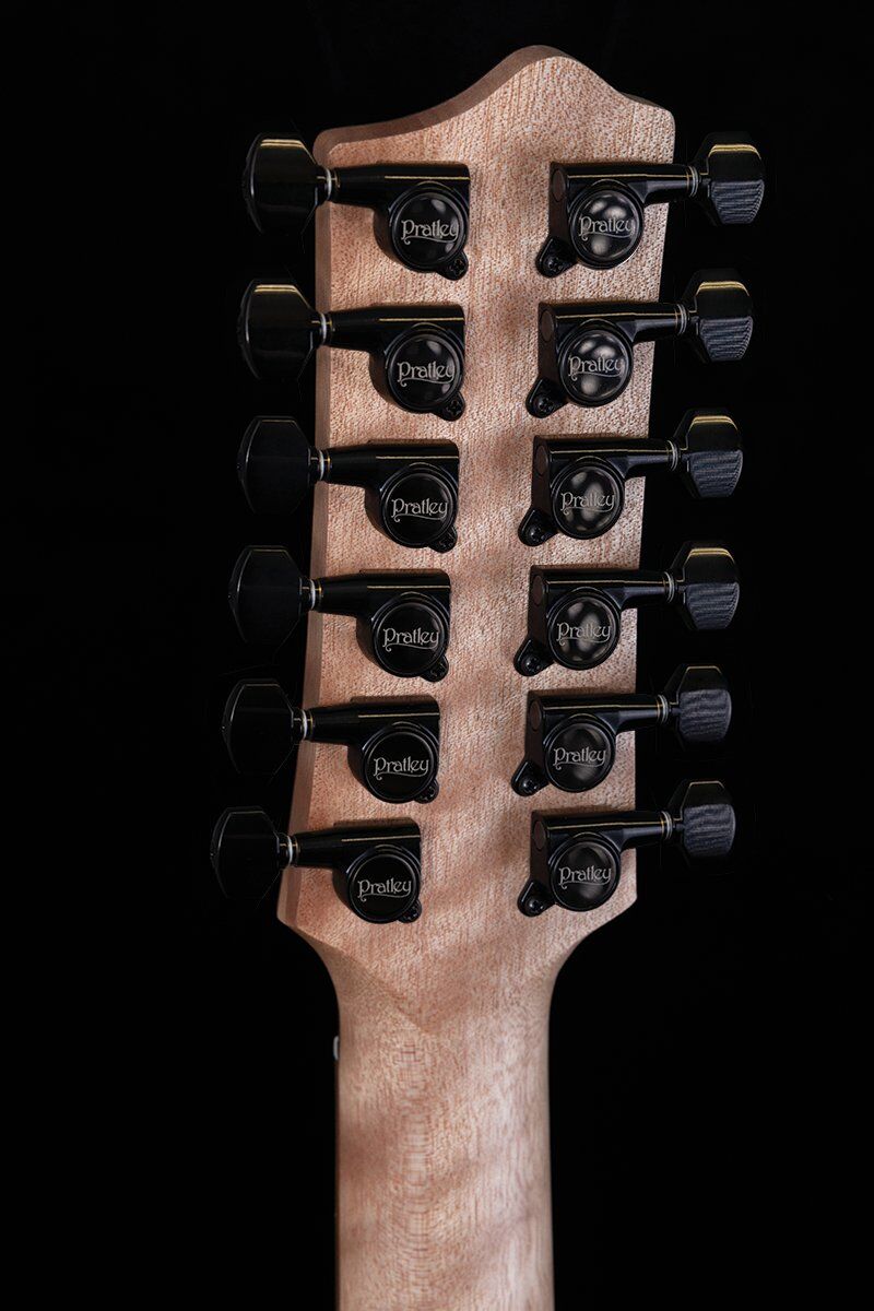 Pratley Classic Series Dreadnought 12 String Guitar - Solid Blackwood Top/B&S — view 6
