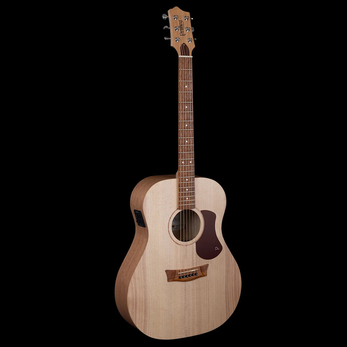 Pratley Entertainer OM All Solid Maple Acoustic Guitar with Bunya Top and Fishman Pickup