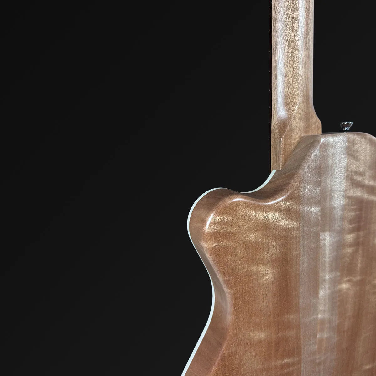Pratley Indigo Pro Single Cutaway Solid Body Electric Guitar Transparent Midnight Black [PRINDI-M22P-TMB] — view 4