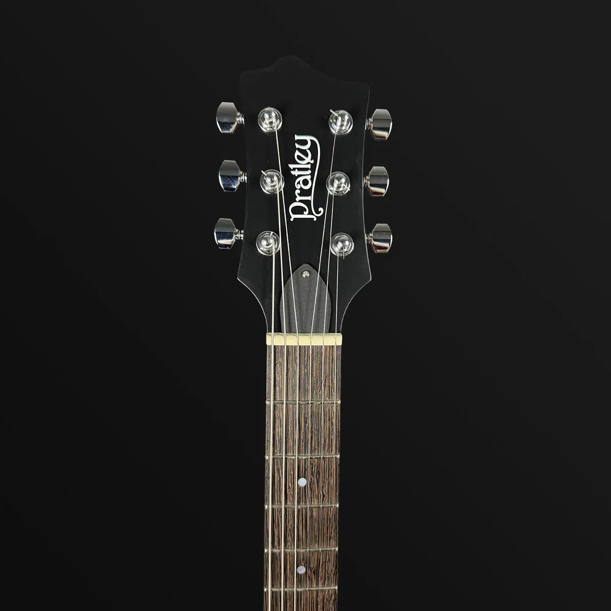 Pratley Indigo Pro Single Cutaway Solid Body Electric Guitar Transparent Midnight Black [PRINDI-M22P-TMB] — view 5