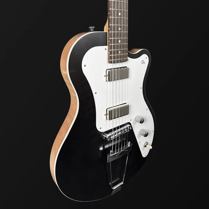 Pratley Indigo Pro Single Cutaway Solid Body Electric Guitar Transparent Midnight Black [PRINDI-M22P-TMB] — view 3