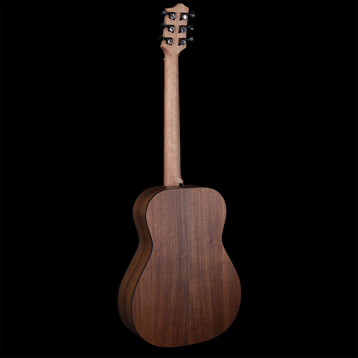 Pratley Classic Series Mini OM Acoustic Guitar - Solid Blackwood Top and B/S, Queensland Maple Neck, AA Grade Johnstone River Teak Fretboard, PRM-SNCE — view 6