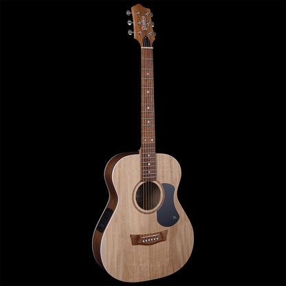 Pratley Classic Series Mini OM Model - Solid Queensland Fig Back & Sides, Solid Blackwood Top, AA Grade Johnstone River Teak Fretboard, Satin Finish