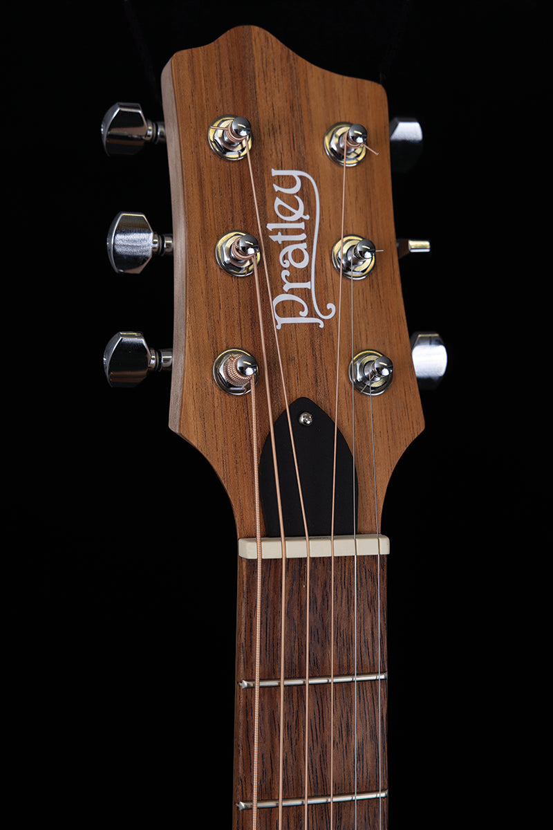 Pratley Classic Series Mini OM Model - Solid Queensland Fig Back & Sides, Solid Blackwood Top, AA Grade Johnstone River Teak Fretboard, Satin Finish — view 3