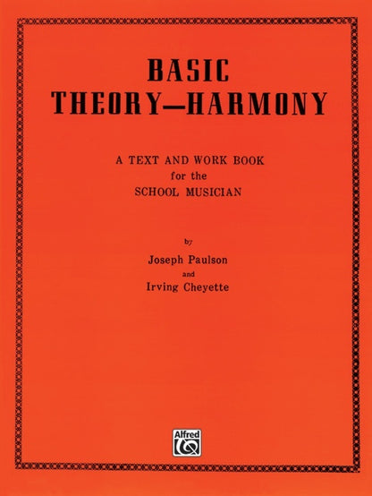 Basic Theory - Harmony