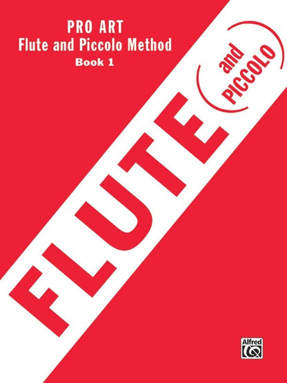 Pro Art Method Book 1 Flute And Piccolo