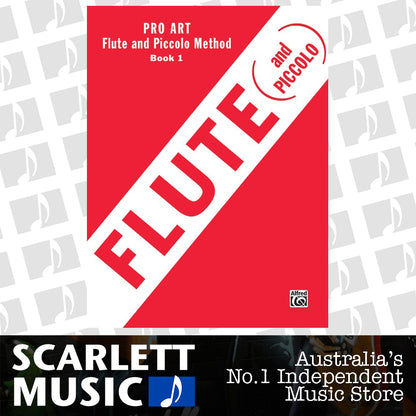 Pro Art Method Book 1 Flute And Piccolo — view 2