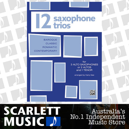 12 Saxophone Trios — view 2