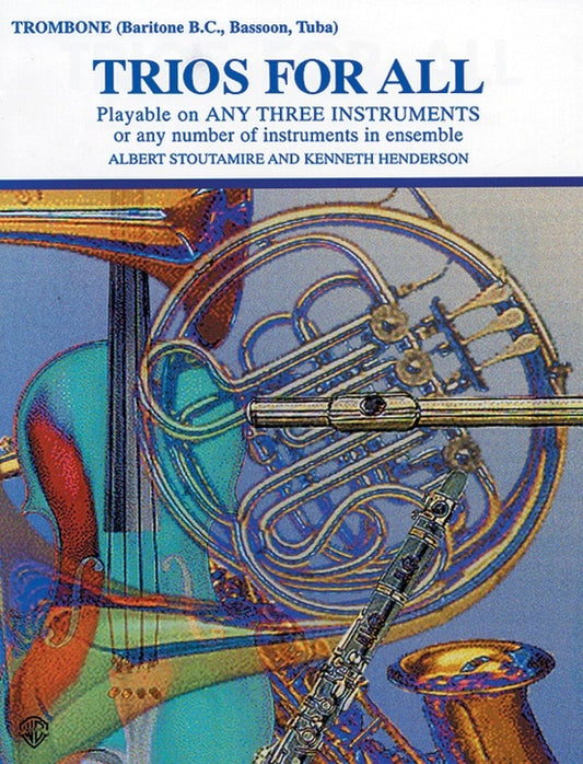 Trios for All Tuba, Bari Sax, Trombone, Bassoon Sheet Music