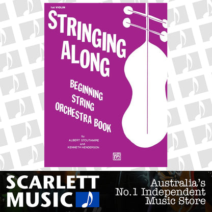 Stringing Along 1st Violin Sheet Music — view 2