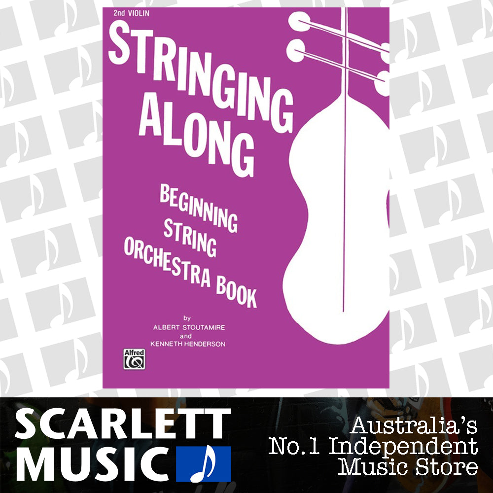 Stringing Along 2nd Violin Sheet Music — view 2