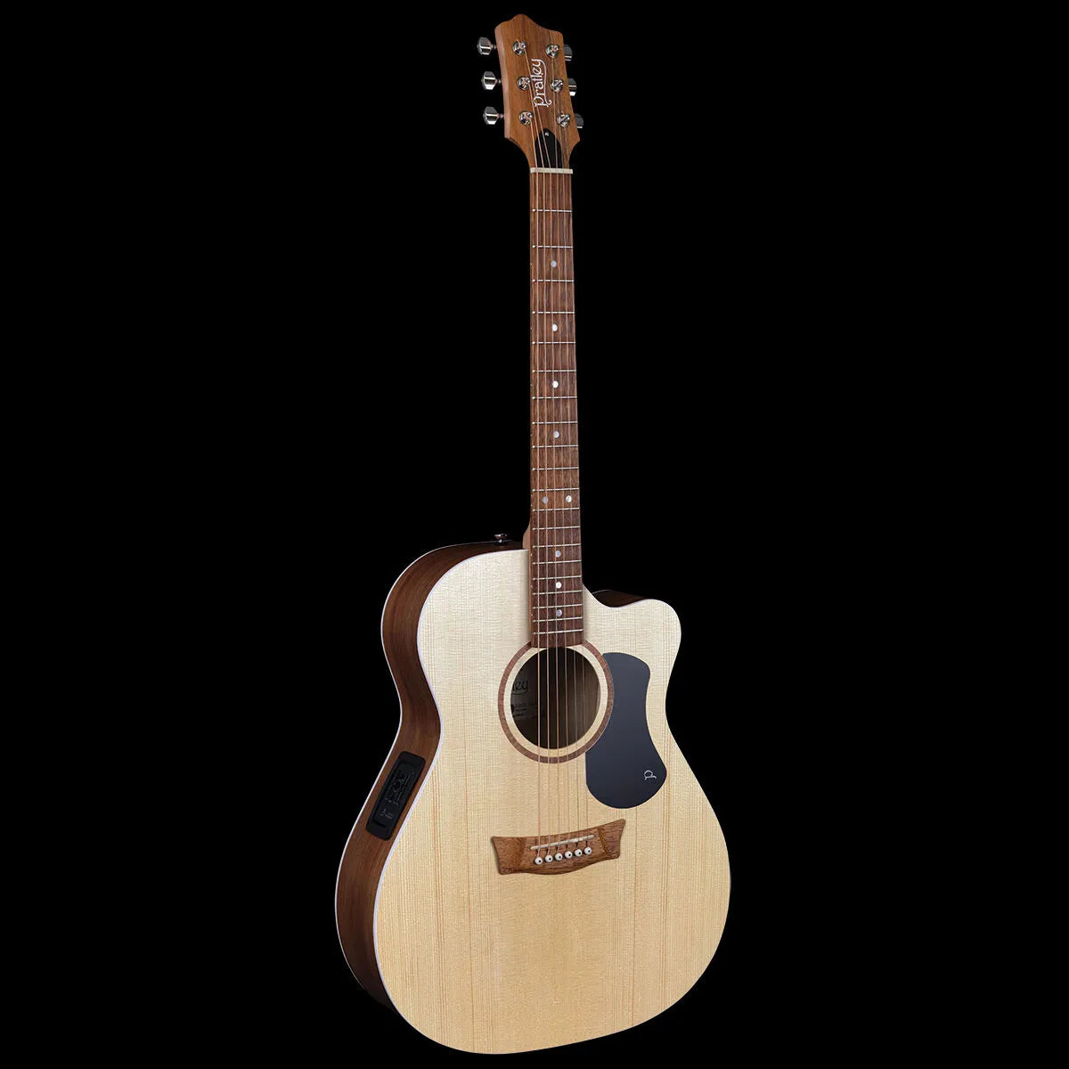 Pratley Classic Series OM Cutaway Acoustic Guitar - Solid Spruce Top, Solid Australian Blackwood Back & Sides, Premium Case Included