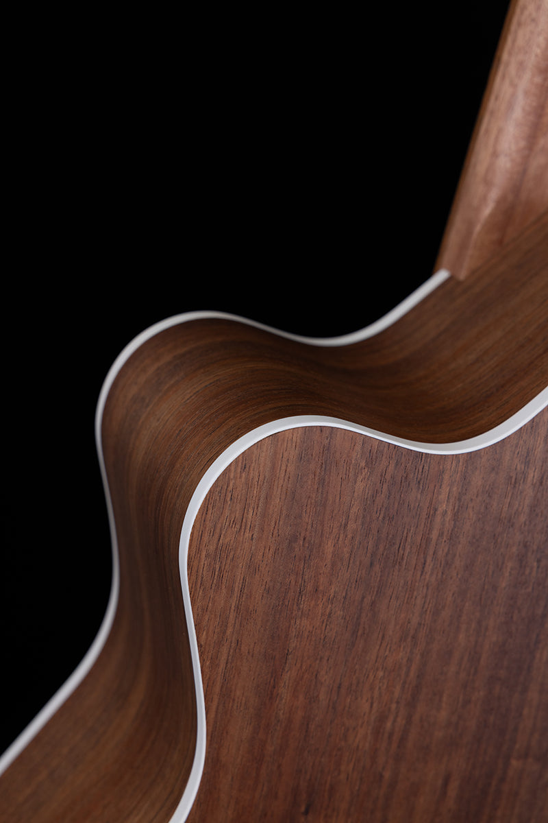 Pratley Classic Series OM Cutaway Acoustic Guitar - Solid Spruce Top, Solid Australian Blackwood Back & Sides, Premium Case Included — view 5