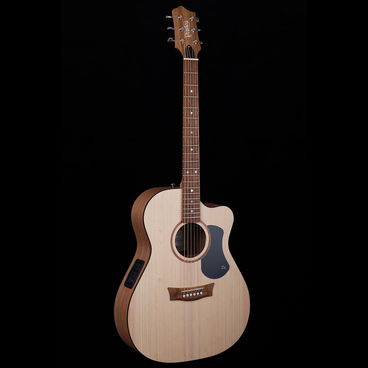 Pratley Classic Series OM Cutaway Acoustic Guitar - Solid Bunya Top, Solid Queensland Maple Back & Sides, Premium Case Included