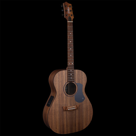 Pratley Classic Series OM Acoustic Guitar - Solid Blackwood Top & B/S, AA Grade Teak Fretboard, Queensland Maple Neck, L.R. Baggs Pickup