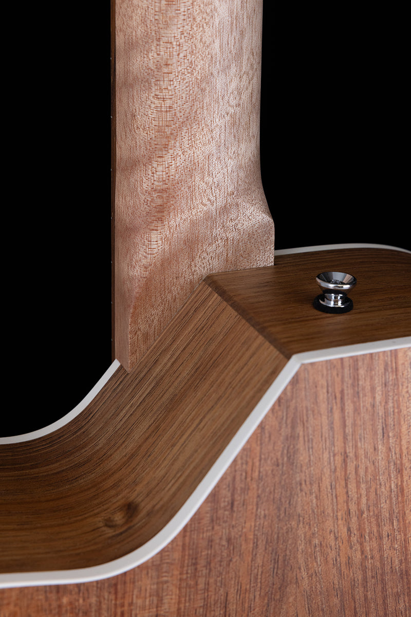 Pratley Classic Series OM Cutaway 12 String Guitar - Solid Bunya Top, Solid Tasmanian Blackwood Back & Sides, Premium Features, Handcrafted in Austral — view 5