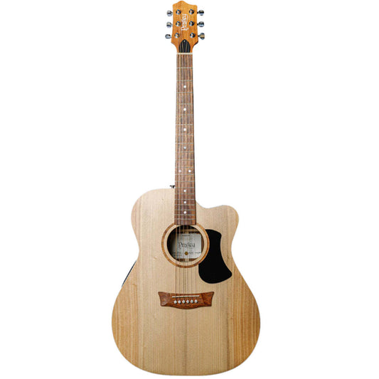 Pratley OM-SCE-MB OM Solid Maple/Bunya Acoustic Guitar w/ Cutaway & Pickup
