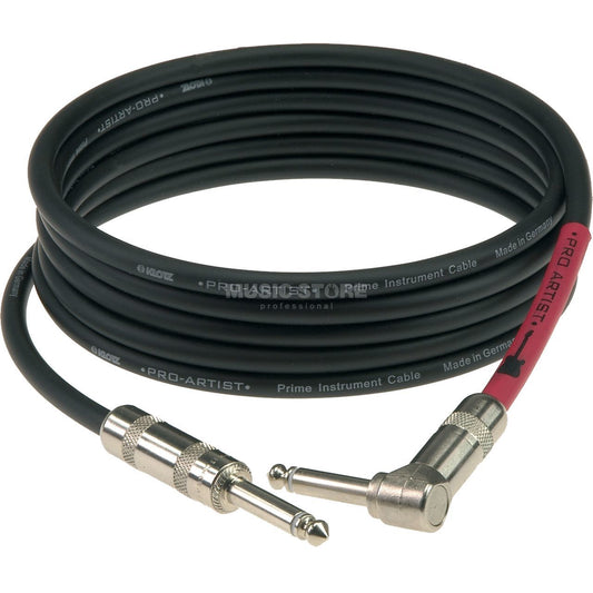 Klotz PRON060PR Pro Artist 6m Prime Guitar Cable Jack/Right Angle