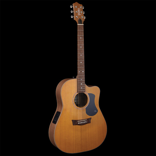 Pratley Premier Series Dreadnought Cutaway Acoustic Guitar - Maple B/S, Fig Top, Premium Features, Handcrafted in Australia, Model PRPD-SCE-MF