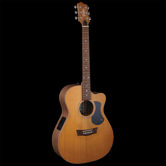 Pratley Premier Series OM Cutaway Acoustic Guitar - Maple Back/Sides, Fig Top, Premium Features, Handcrafted in Australia, PRPOM-SCE-MF
