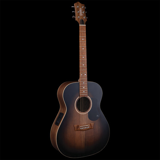 Pratley Premier OM Solid Blackwood Vintage Black Burst Top Electric Guitar