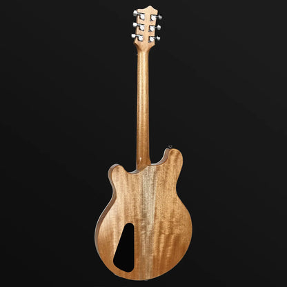 Pratley RBJ22 Double Cut Semi-Hollow Electric Guitar Transparent Lagoon Blue [PRRBJ22-TLB] — view 2