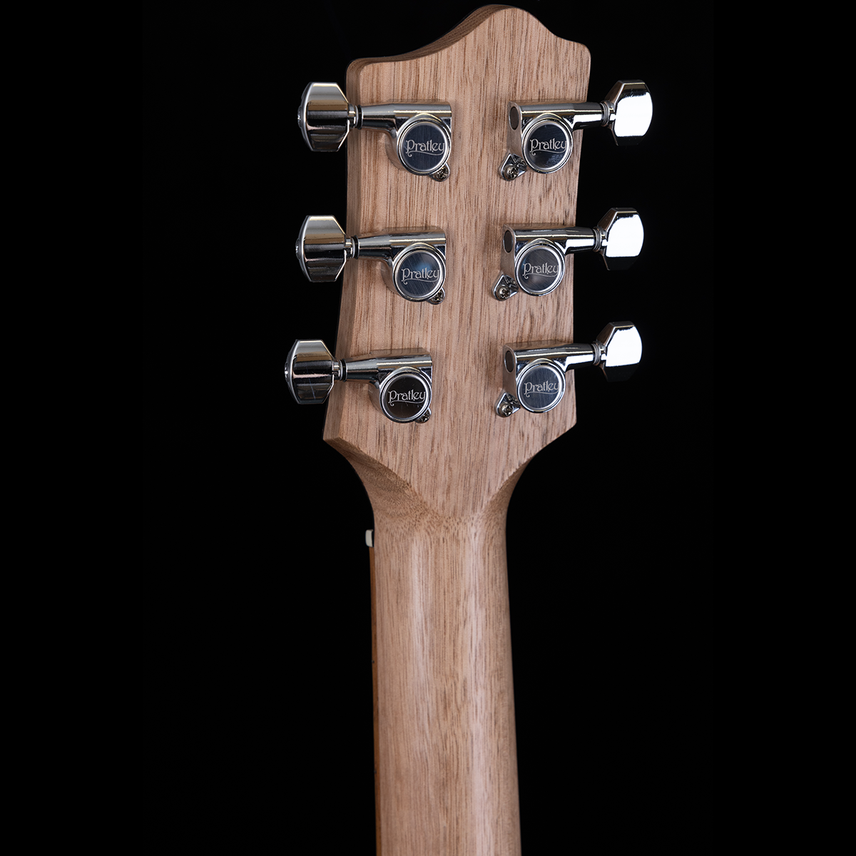 Pratley Electric Semi-Hollow Vintage Burst Single Cut SD Phat Cat P90 Guitar — view 4