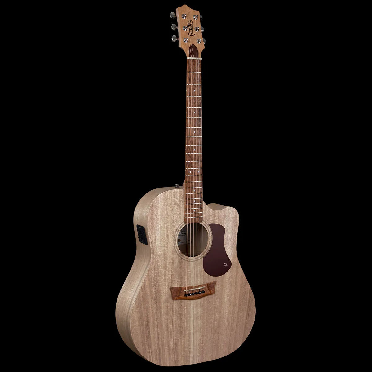 Pratley SL Dreadnought Cutaway Electric Guitar Solid Top Queensland Blue Fig [PRSLD-CE-FF] — view 2