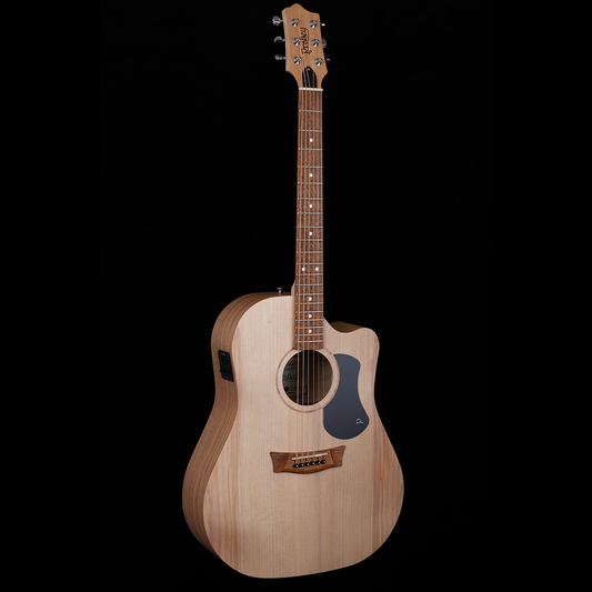 Pratley SL Dreadnought Maple B/S, Bunya Top, Solid Top & Sides, Cutaway w/pickup