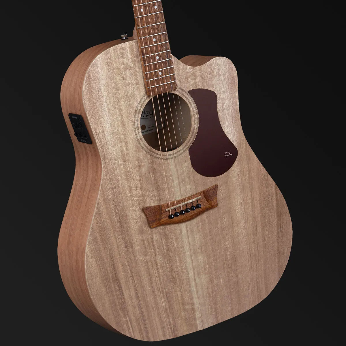 Pratley SL Dreadnought Cutaway Electric Guitar Solid Queensland Blue Fig Top Layered Maple Back & Sides [PRSLD-CE-MF]