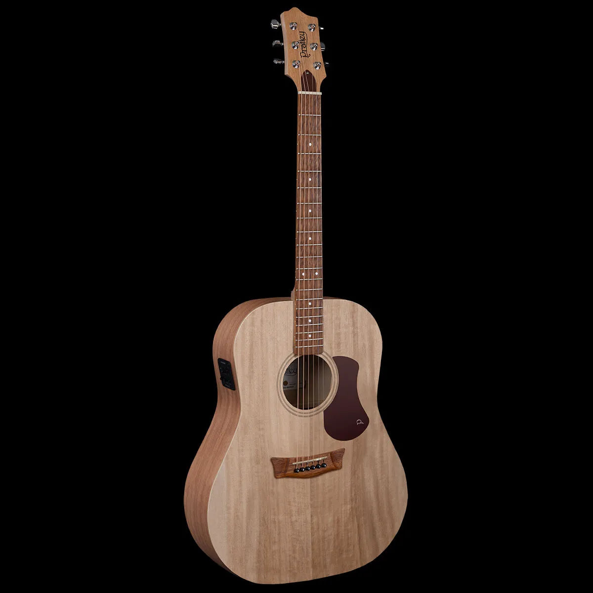 Pratley SL Dreadnought Acoustic Guitar Solid Top Qld Blue Fig Layered Maple Back & Sides with Fishman Pickup PRSLD-E-MF — view 2