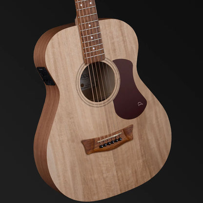 Pratley SL Mini Solid Top Qld Blue Fig Acoustic Guitar, Layered Maple Back & Sides w/ Fishman Presys II Pickup [PRSLM-E-MF]