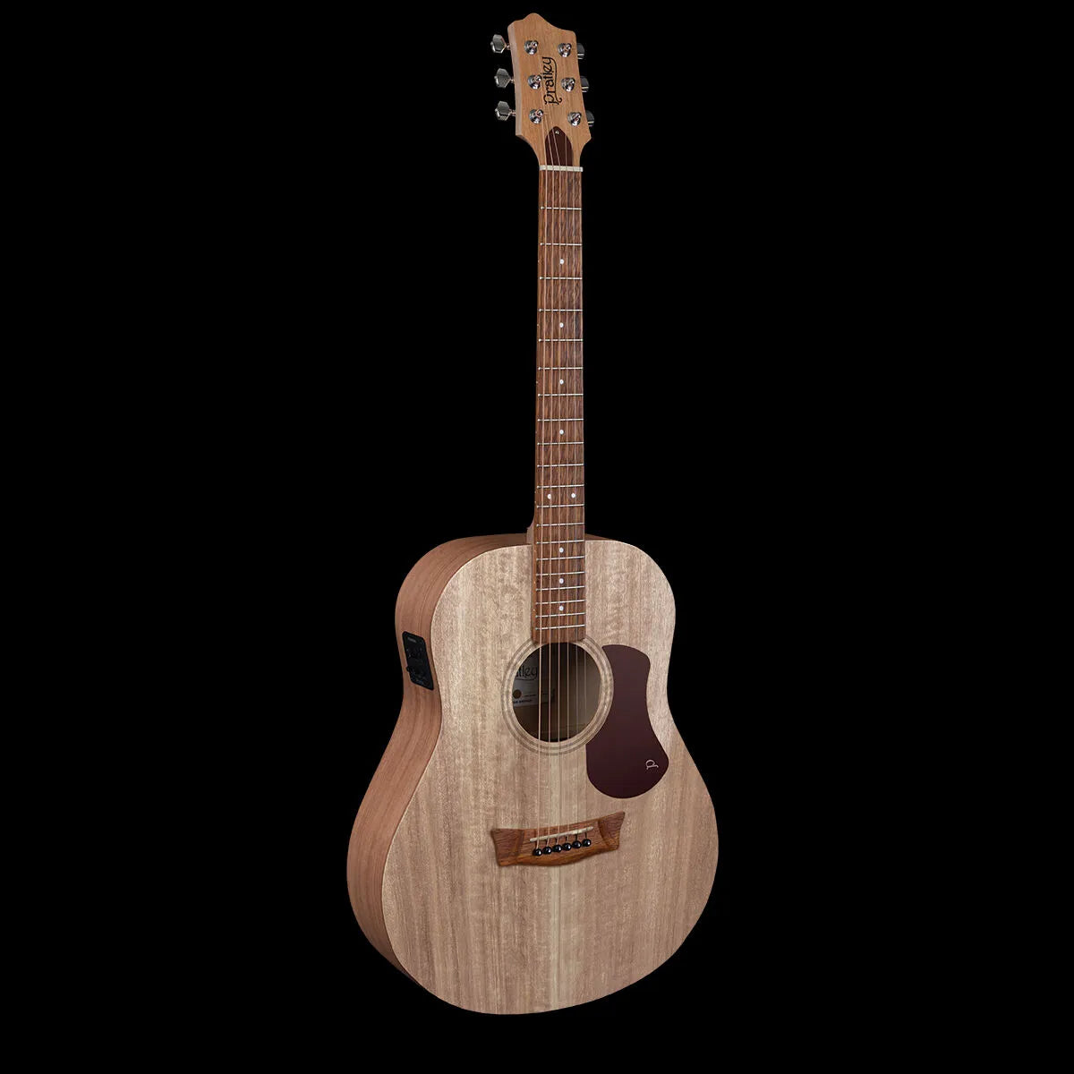 Pratley SL Stage Solid Top Queensland Blue Fig Acoustic Guitar with Layered Maple Back, Fishman Pickup & Premium Case [PRSLS-E-MF] — view 2