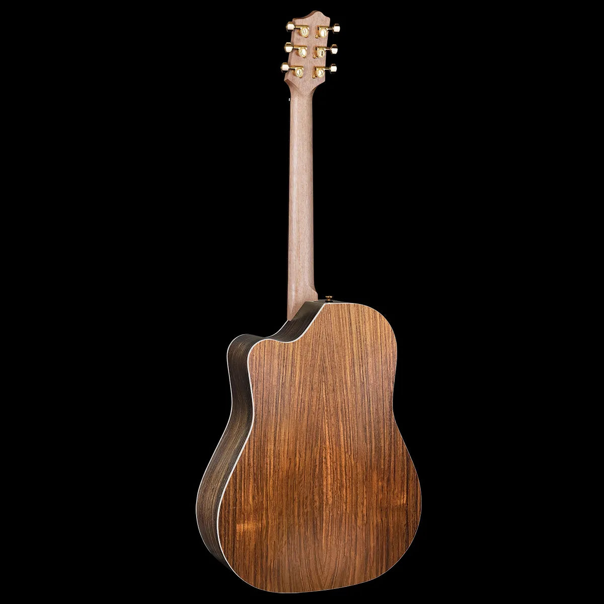 Pratley Studio Series Dreadnought Cutaway Acoustic Guitar Solid Indian Rosewood B/S Sitka Spruce Top PRSTD-SCE-RWS — view 2