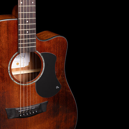 Pratley Traditional Series Dreadnought Cutaway Acoustic Guitar with Aged Spruce Top Mahogany Back Sides Soft Case PRTD-2CE — view 6
