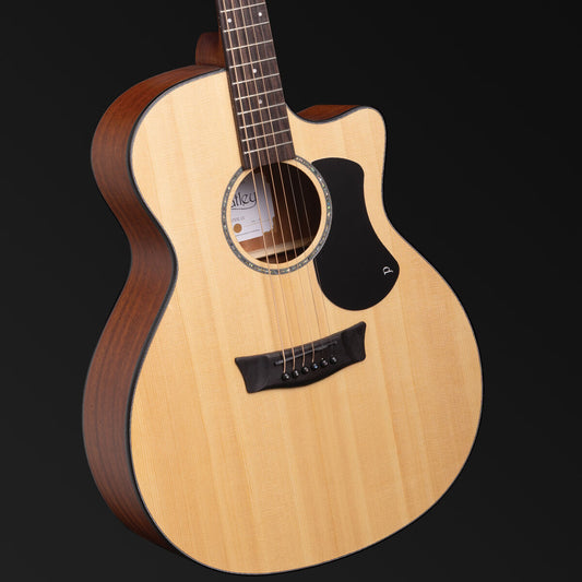 Pratley Traditional Series Grand Auditorium Cutaway Acoustic Electric Guitar Spruce Top Mahogany Sides PR TGA-1CE