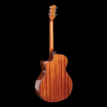 Pratley Traditional Series Grand Auditorium Cutaway Electric Acoustic Guitar AA Spruce Top Mahogany Sides Soft Case — view 3