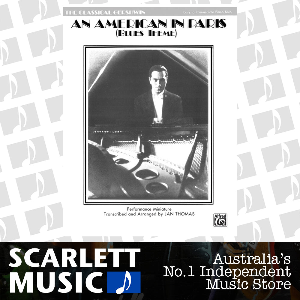 American in Paris Piano Sheet Music — view 2