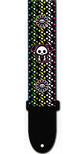 Perris 2" Polyester "Skeleanimals" Licensed Guitar Strap